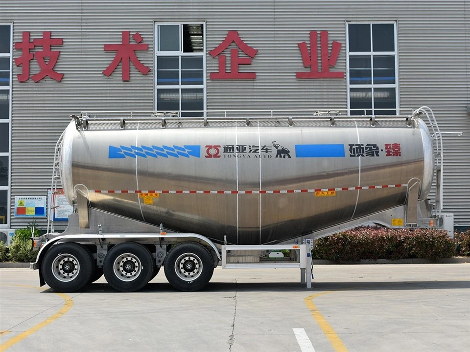 40T Aluminum Cement Tanker Semi Trailer best