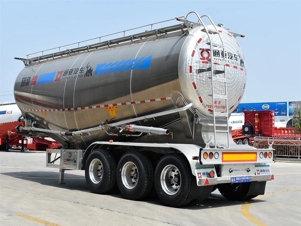 40T Aluminum Cement Tanker Semi Trailer suppliers