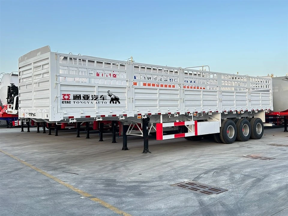 40T Bulk Cargo Transport Fence Semi Trailer suppliers