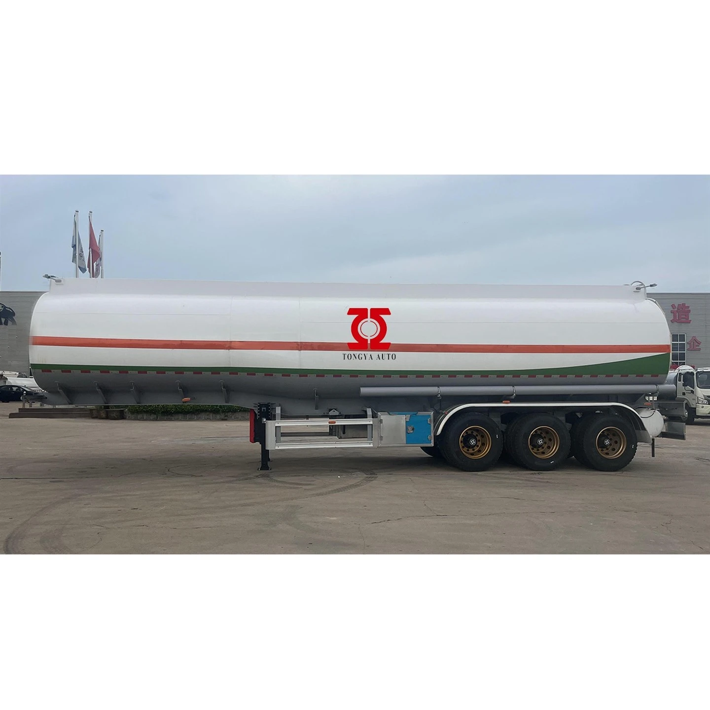 45000L 연료 유조선 세미 트레일러