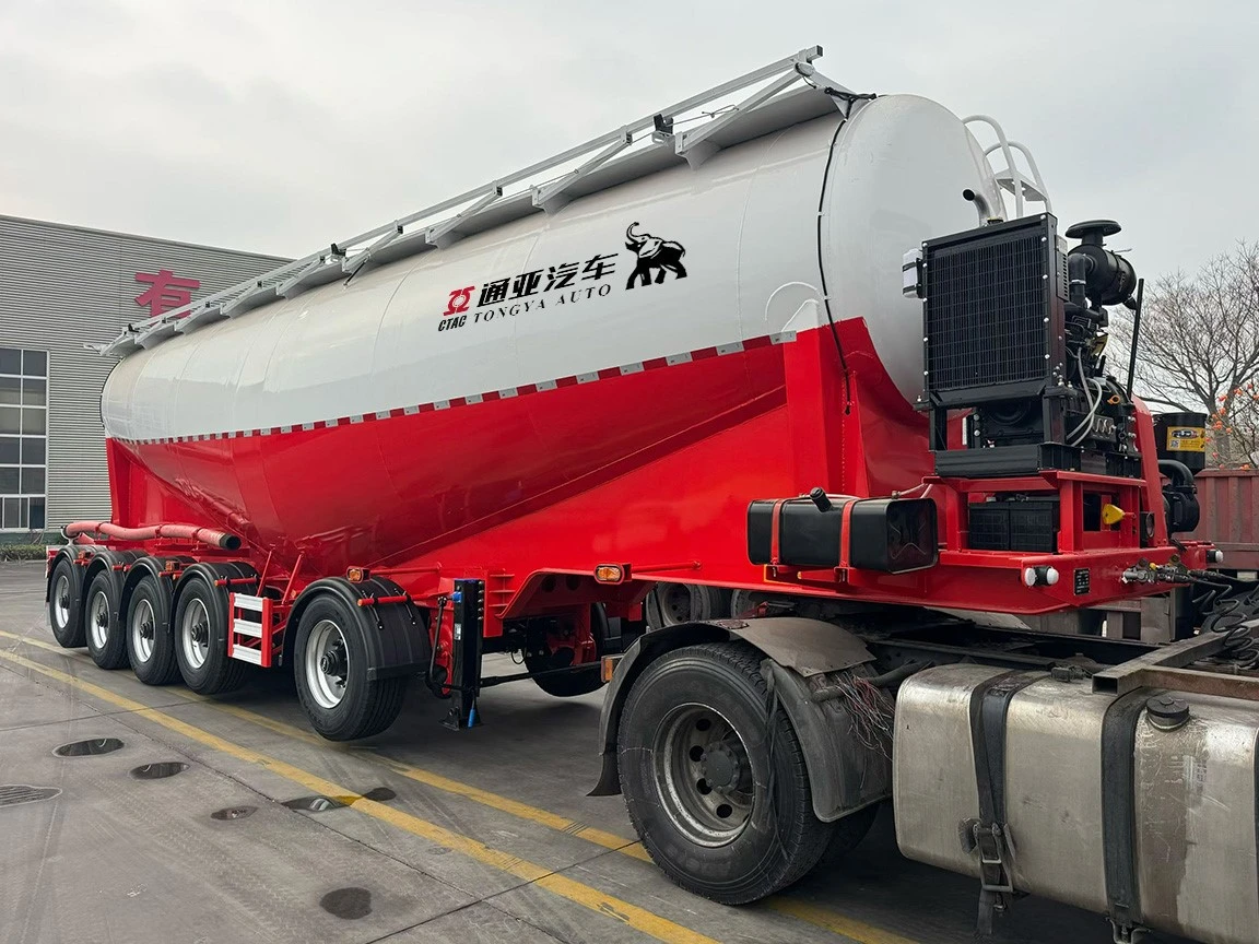 5axle bulk cement tanker semi trailer3 5axle bulk cement tanker semi trailer3